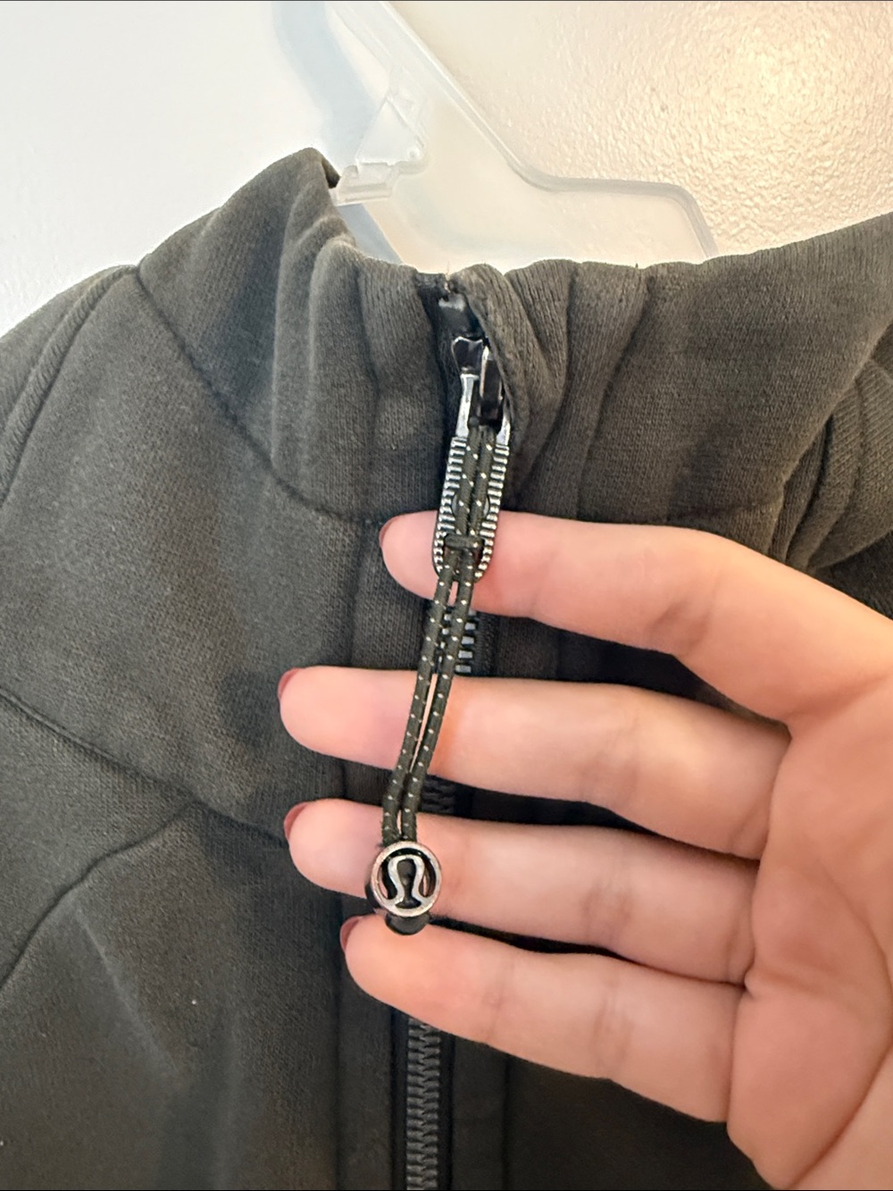 lululemon athletica Olive Green Full-Zip Hoodie - Picture 6 of 10
